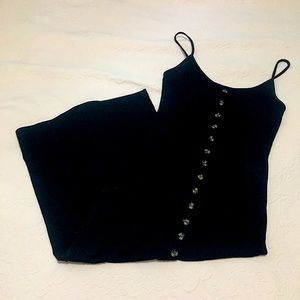 H&M Black MIDI Dress